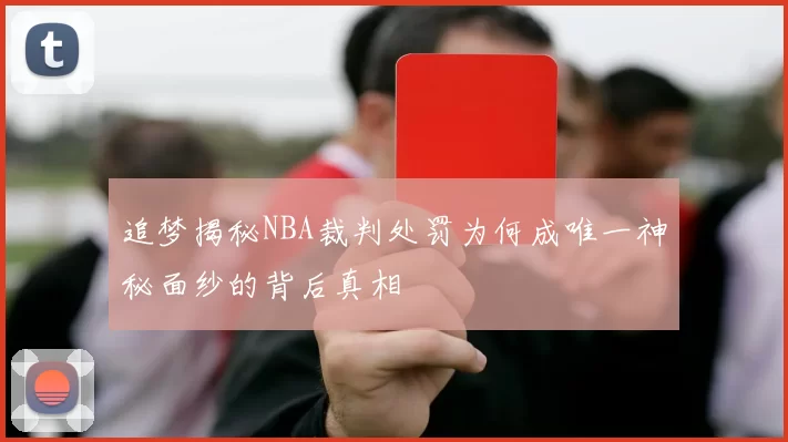 追梦揭秘NBA裁判处罚为何成唯一神秘面纱的背后真相