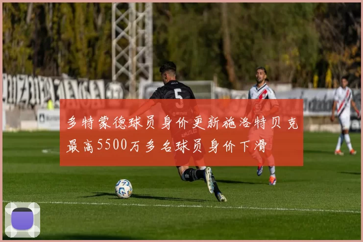 多特蒙德球员身价更新施洛特贝克最高5500万多名球员身价下滑